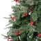 4.5ft. Unlit Virginia Pine with Berries & Pinecones Artificial Christmas Tree